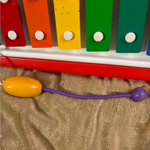 Vintage Little Tikes Xylophone Tap A Tune Musical Pull Toy - Picture 6 of 11
